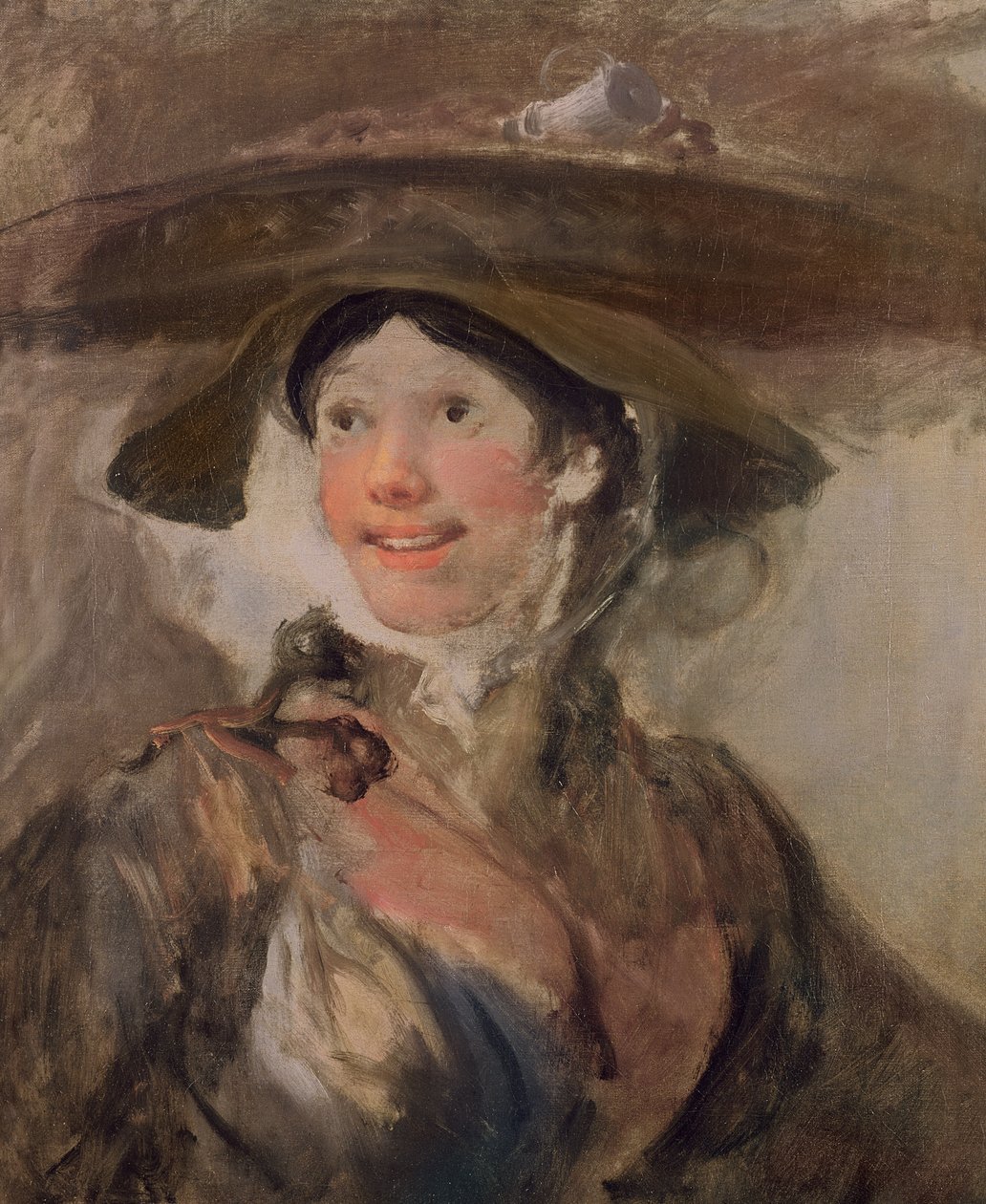La ragazza dei gamberetti, c.1745 da William Hogarth