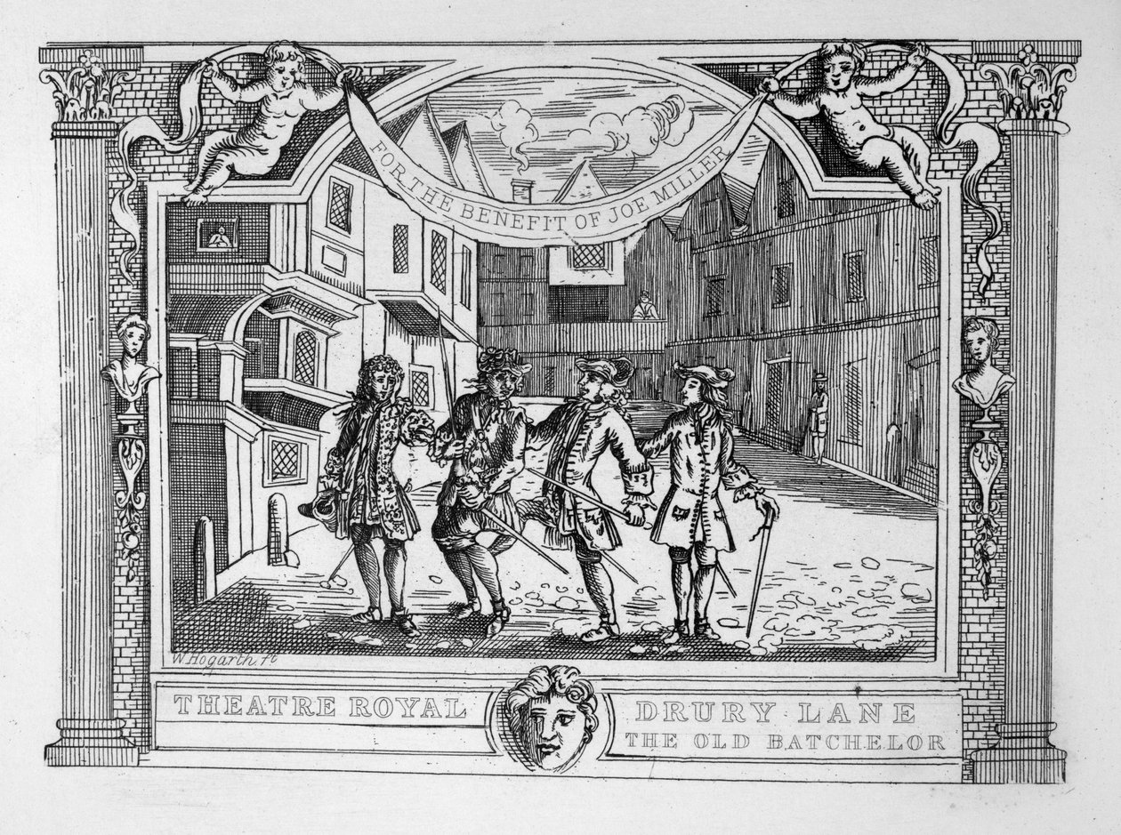 Teatro Reale, Dury Lane Il vecchio scapolo da William Hogarth