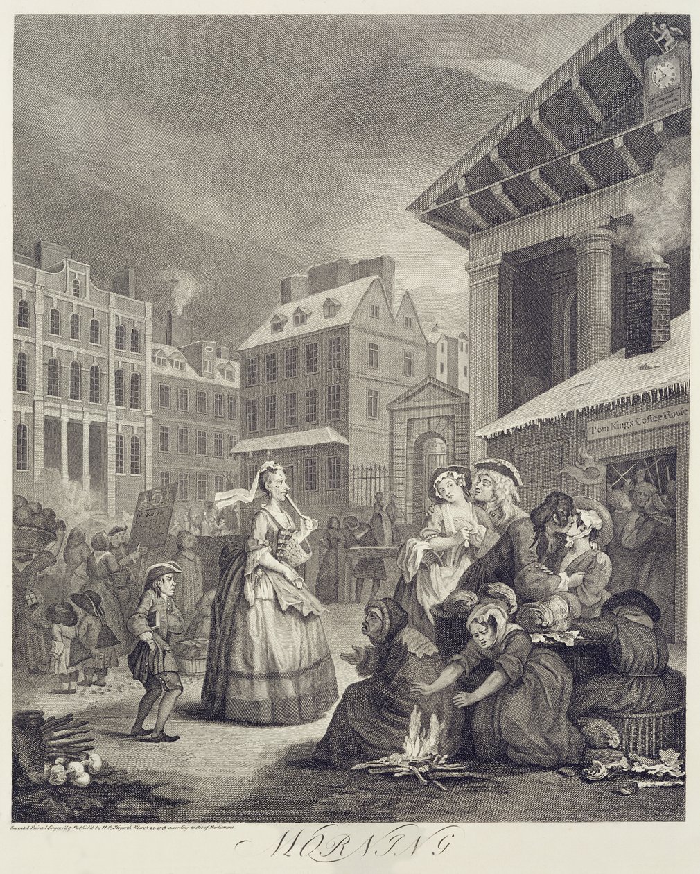 Tempi del Giorno: Mattina da William Hogarth