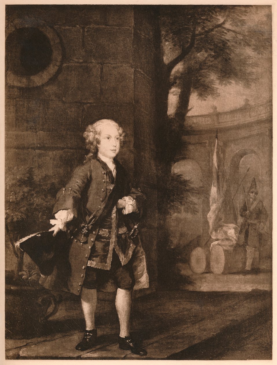 William Augustus, duca di Cumberland, 1732 da William Hogarth