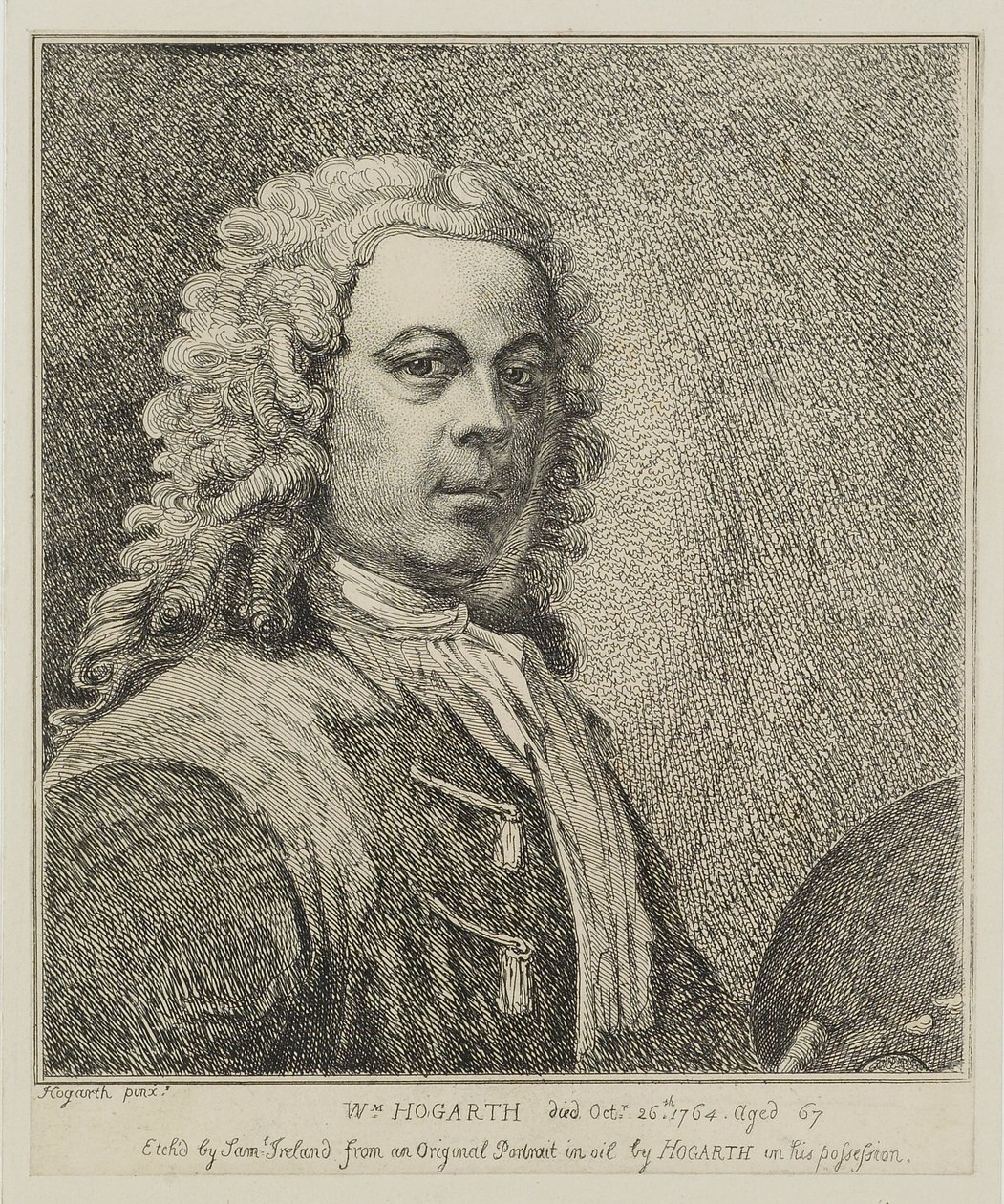 William Hogarth, inciso da Samuel Ireland (d.1800), c.1786 da William Hogarth