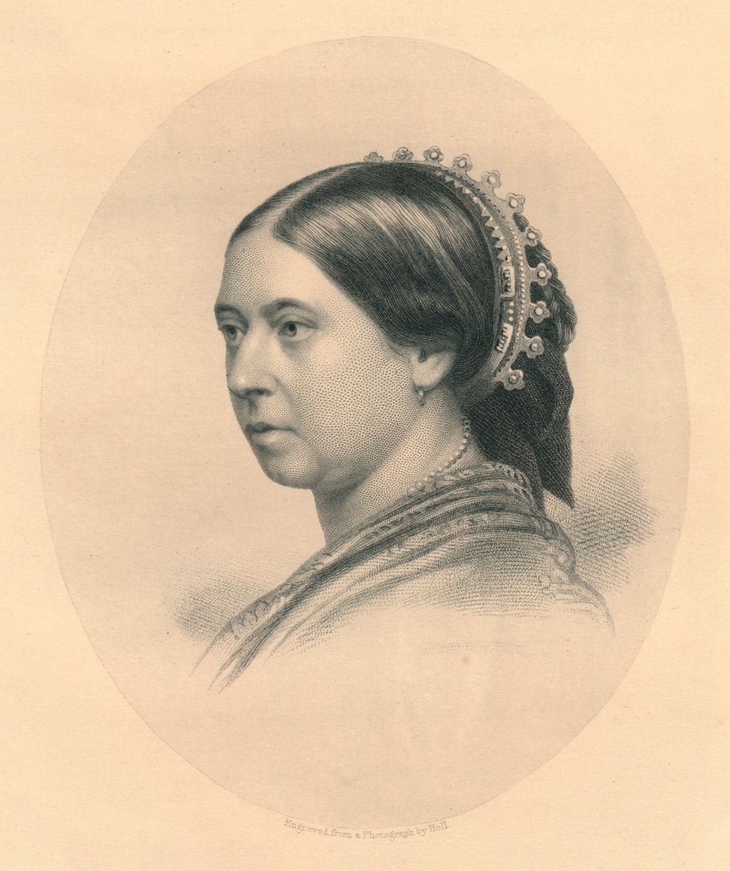 Sua Maestà la Regina, c1860 da William Holl