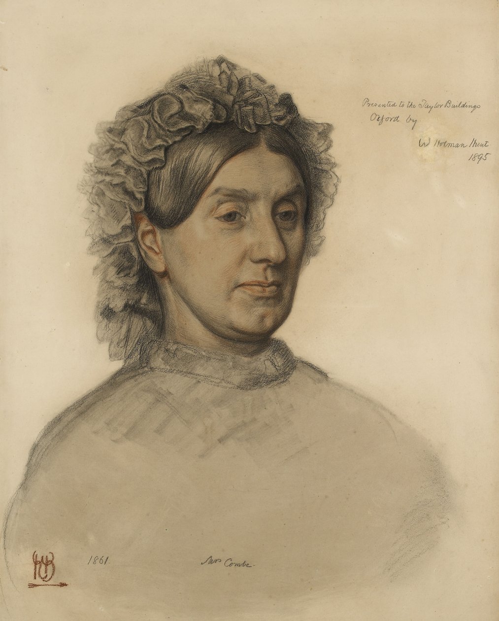 Mrs Thomas Combe (1806-1893) da William Holman Hunt