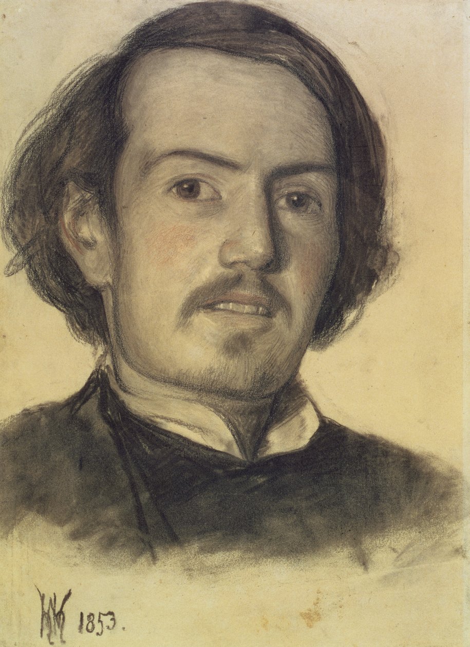 Ritratto di Walter Howell Deverell, 1853 da William Holman Hunt