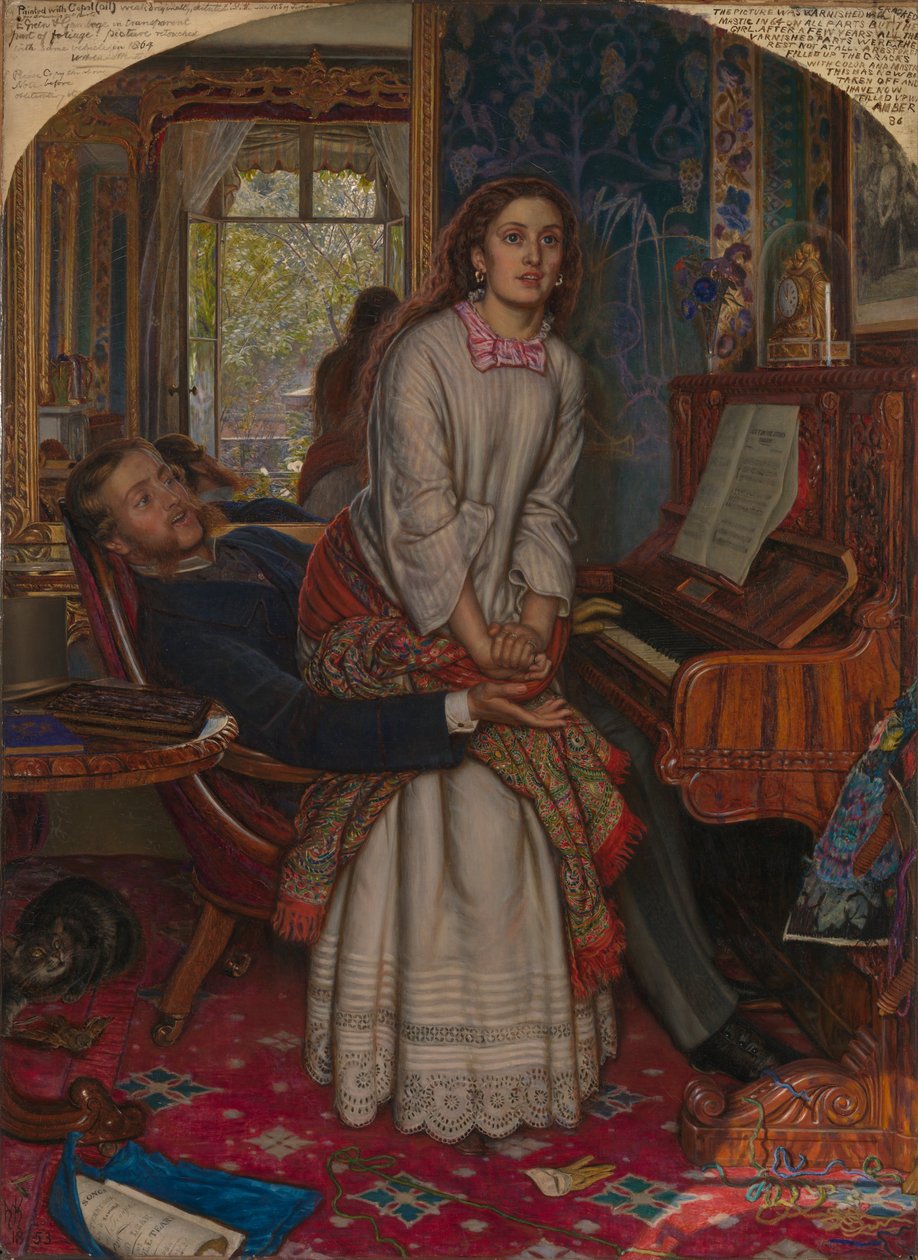 La coscienza risvegliata da William Holman Hunt