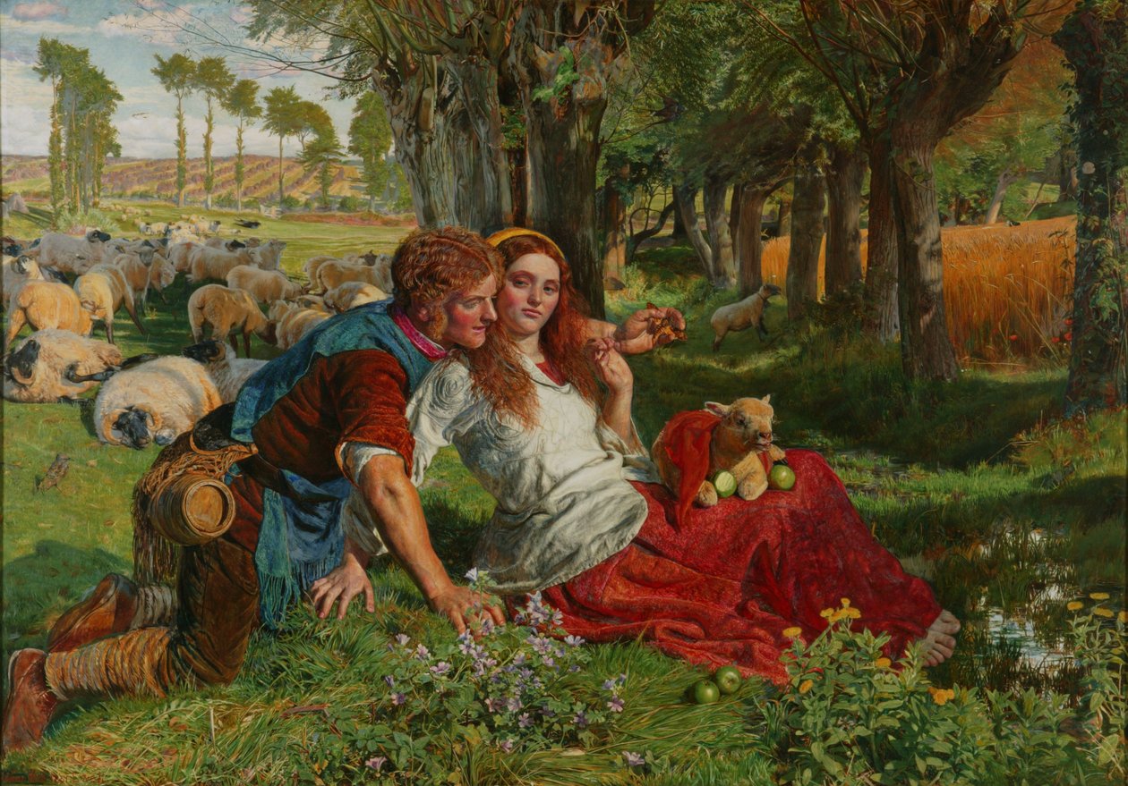 Il pastore mercenario da William Holman Hunt