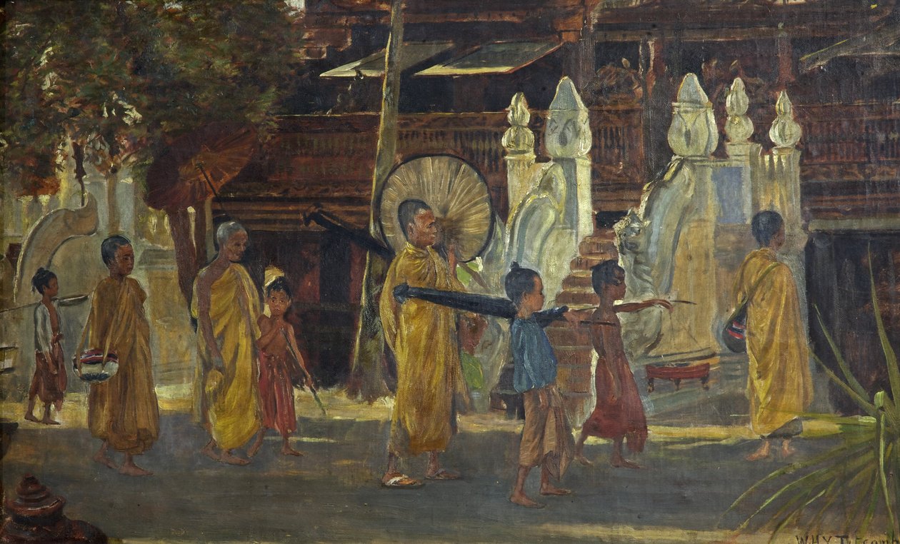 Una processione in Birmania da William Holt Yates Titcomb
