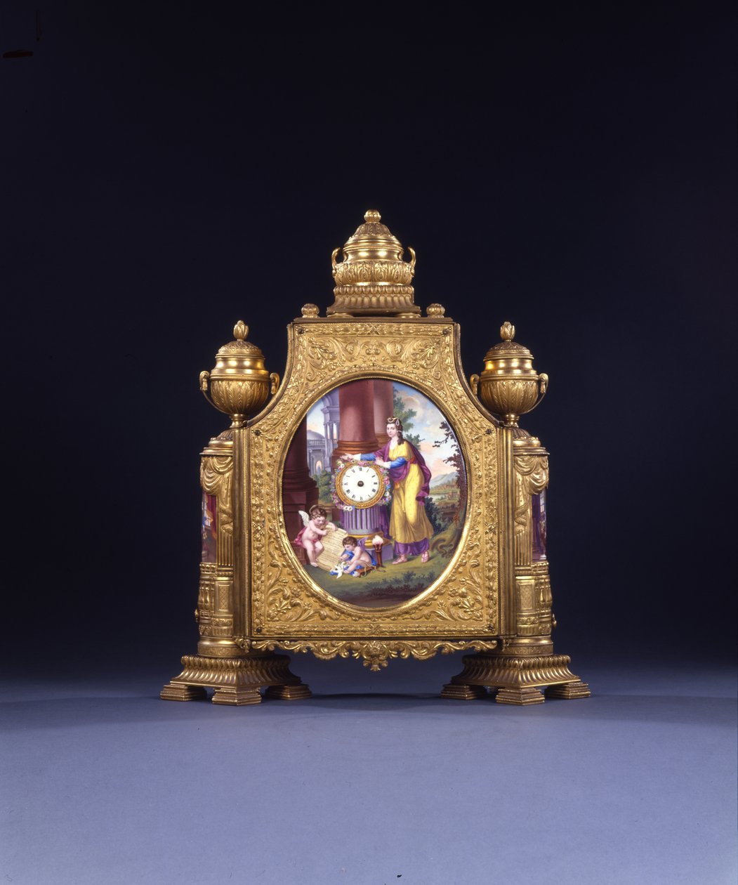 Orologio da mensola di Giorgio III da William Hopkins Craft