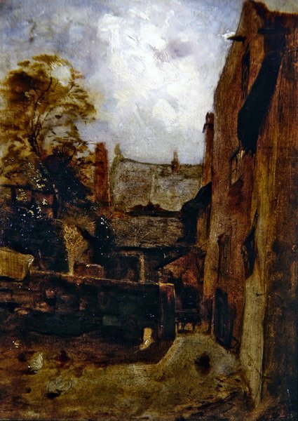 Schizzo per la fattoria di Bidestone da William Huggins