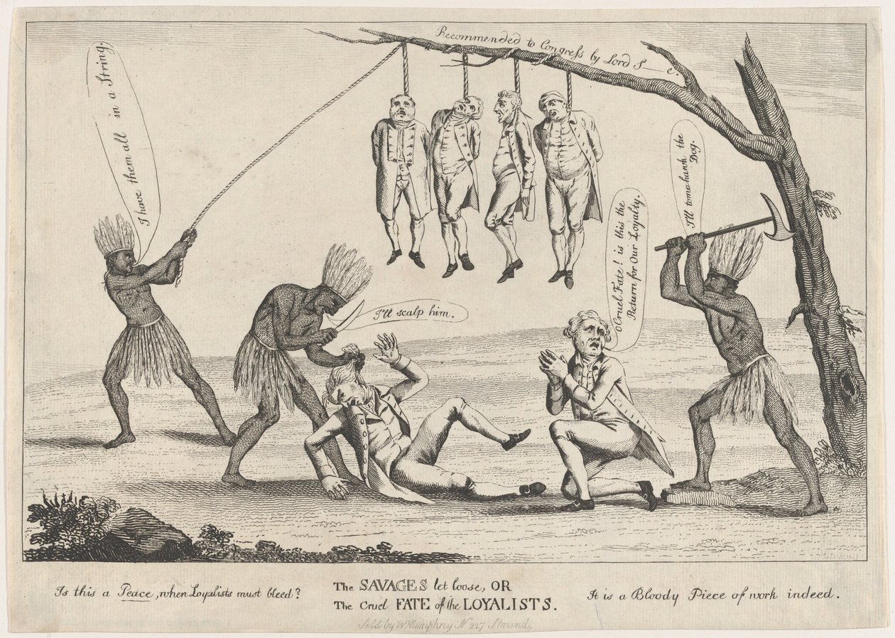 I selvaggi scatenati, o il crudele destino dei lealisti da William Humphrey