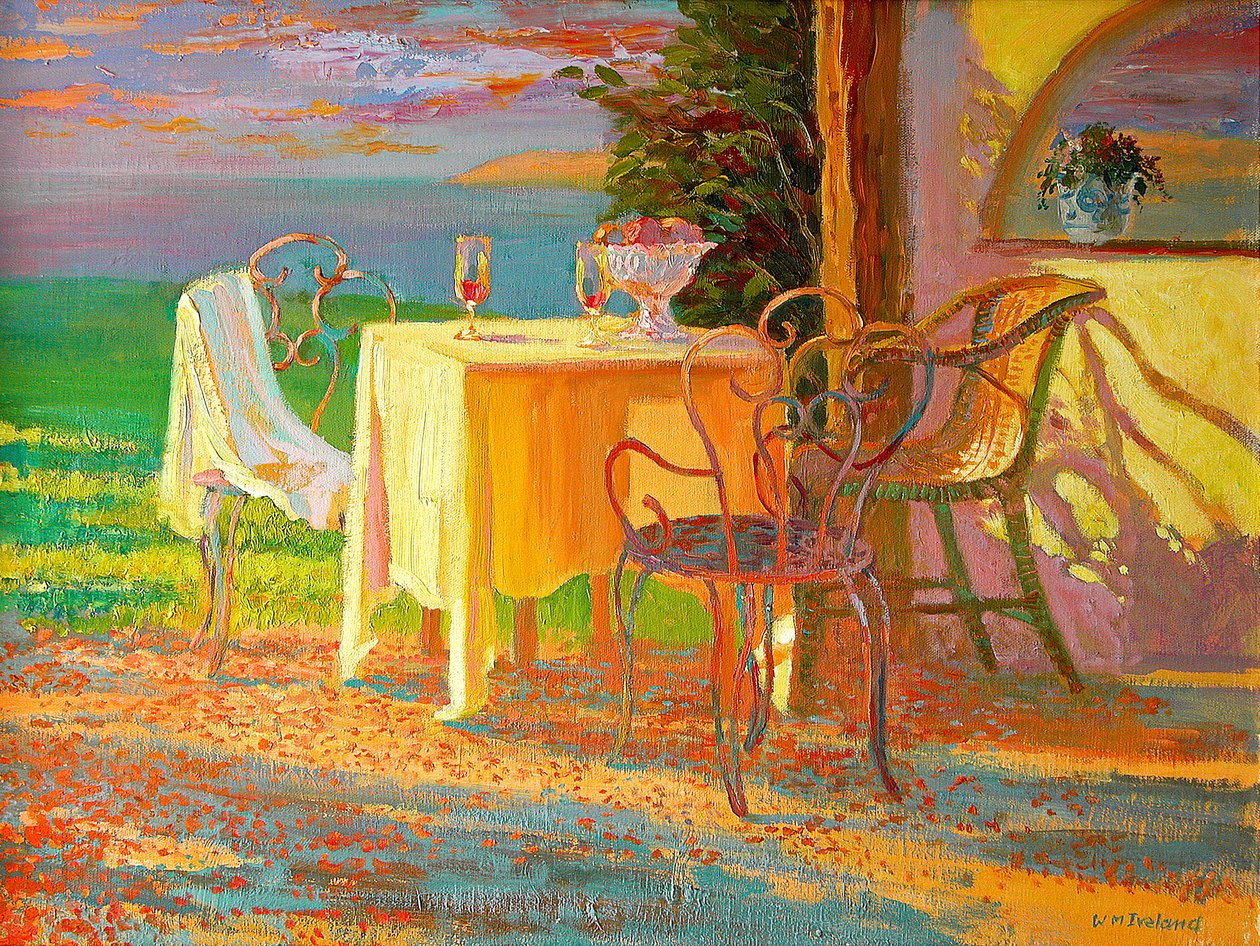 Terrazza serale da William Ireland