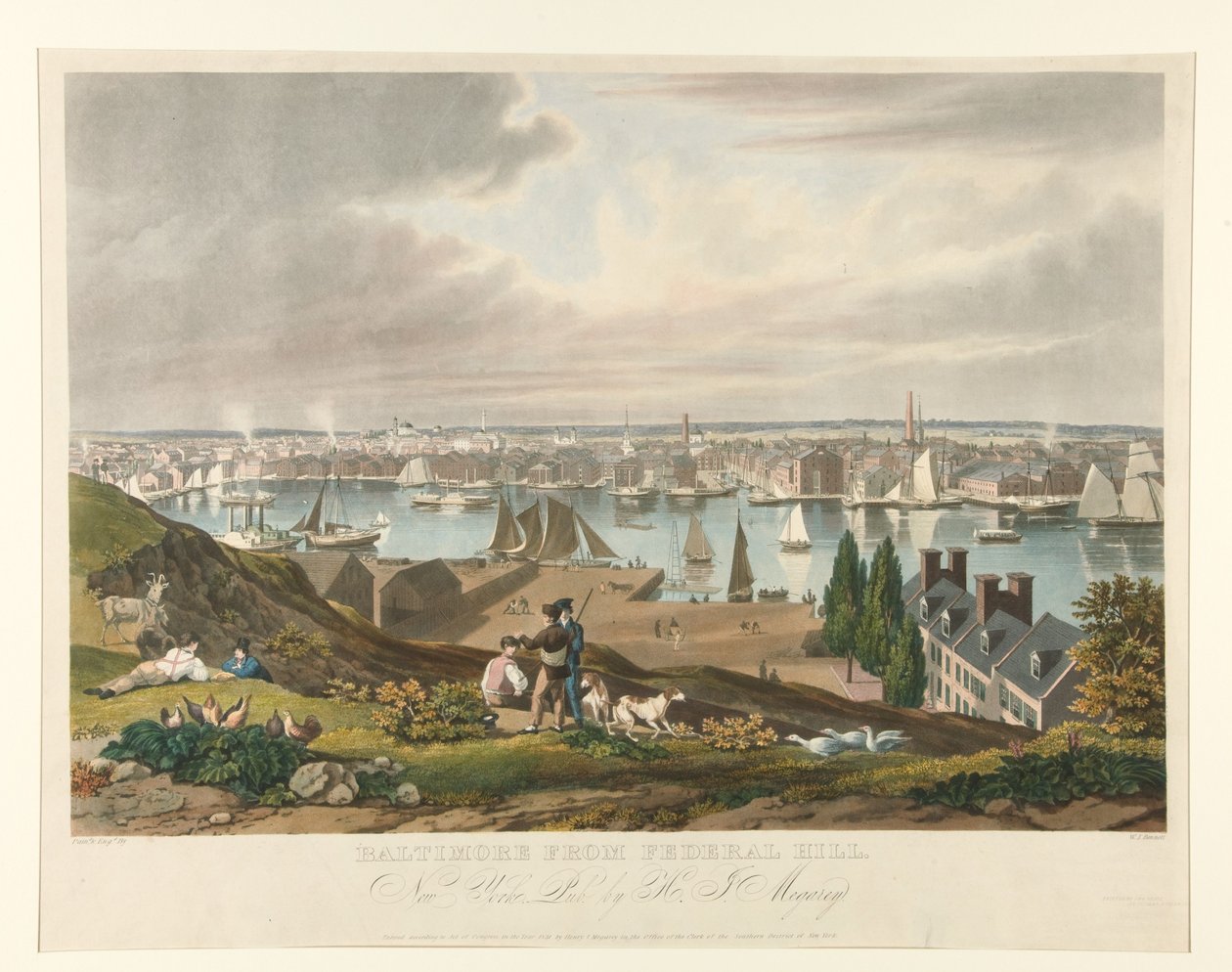 Baltimora da Federal Hill da William James Bennett