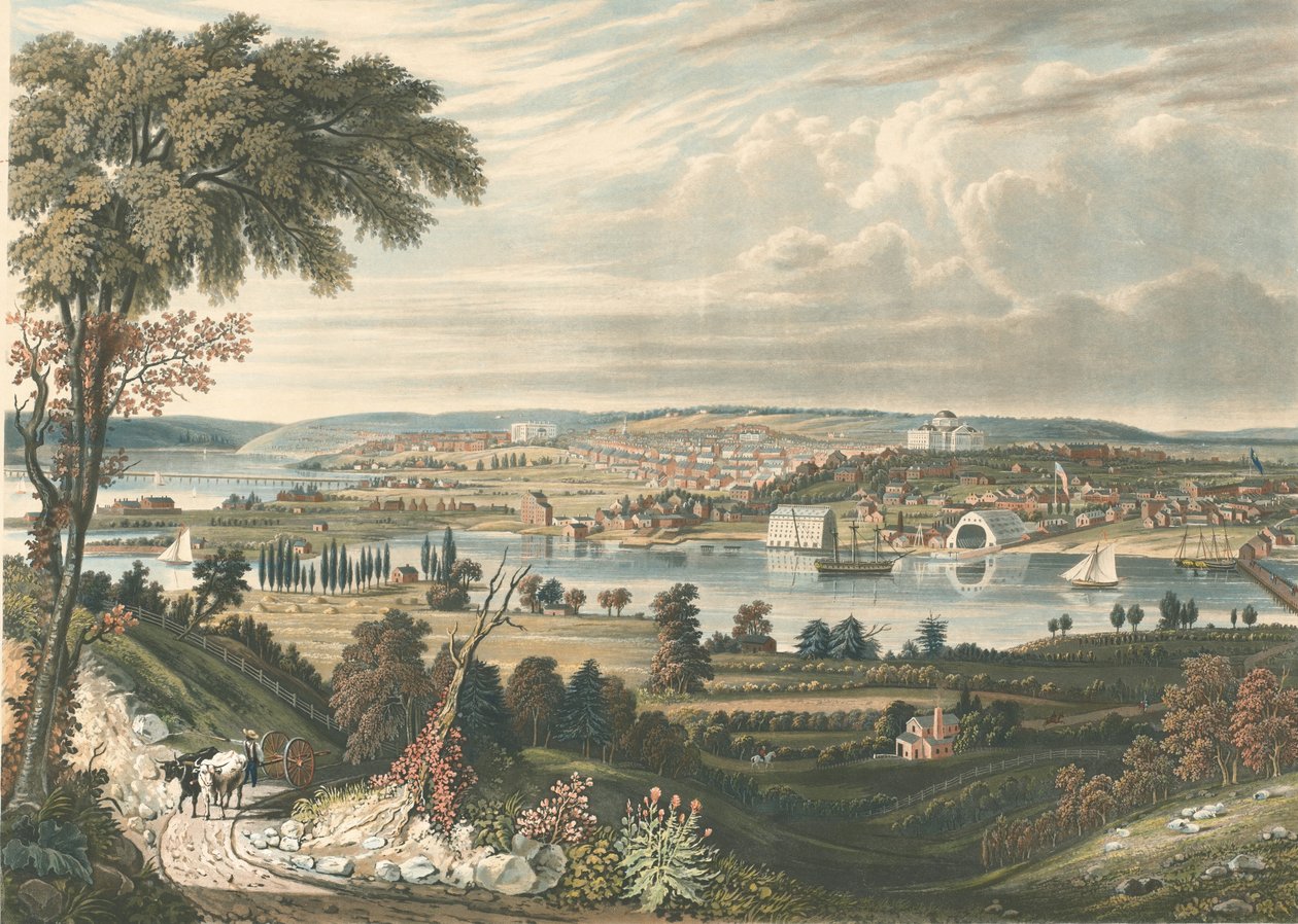 Città di Washington: Da oltre i cantieri navali da William James Bennett