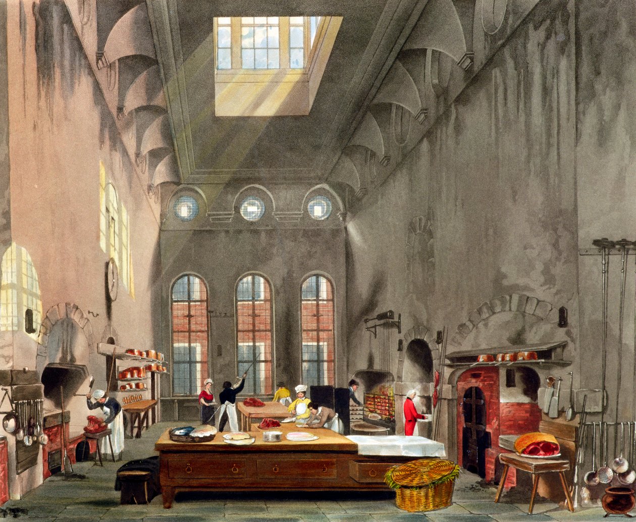 Cucina, Palazzo di St James, Londra da William James Bennett