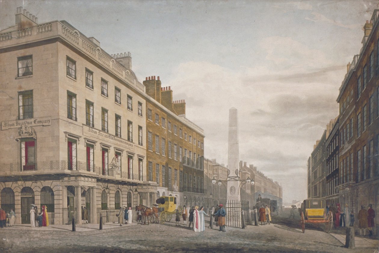 New Bridge Street, Città di Londra da William James Bennett