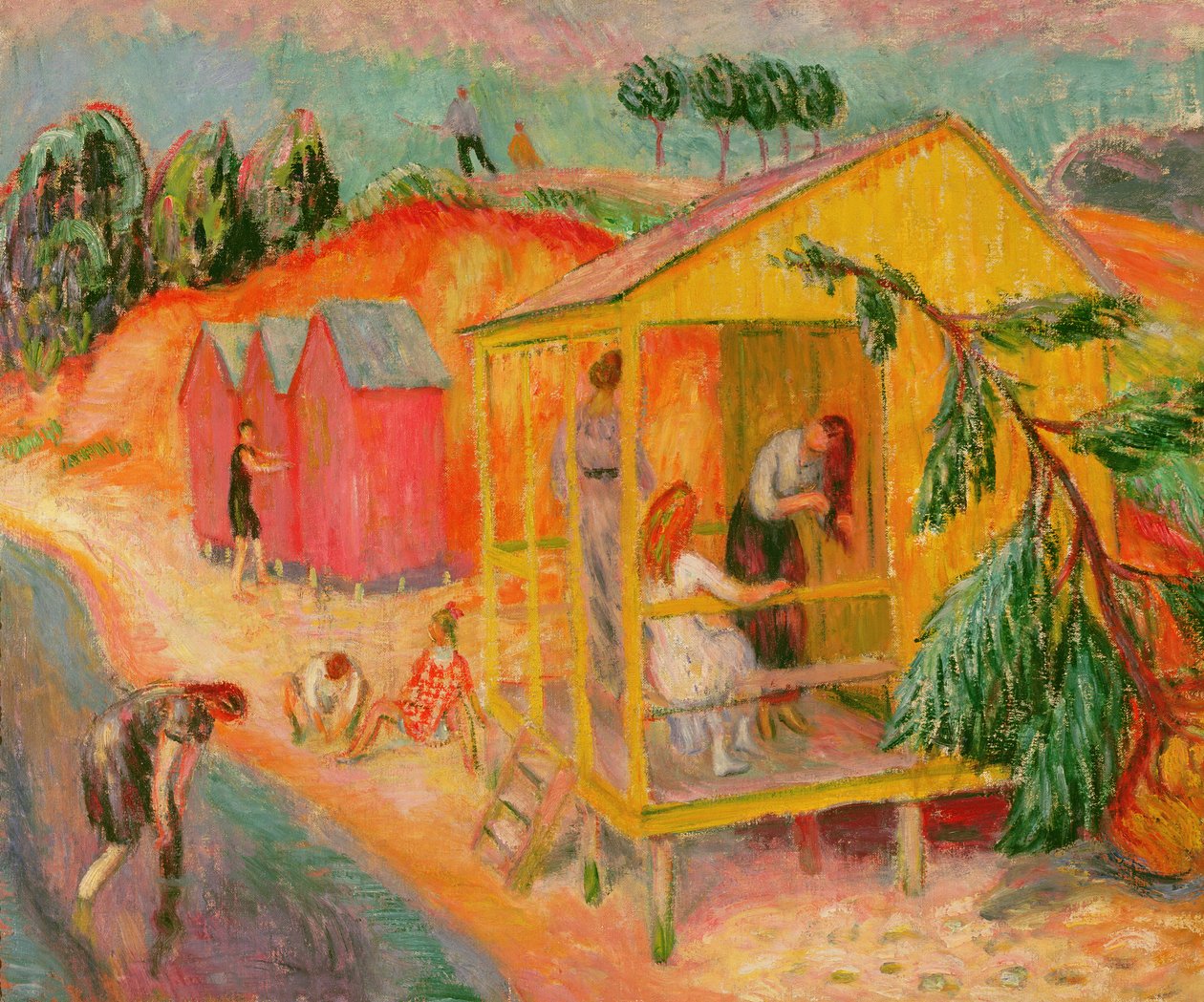 Case da bagno da William James Glackens