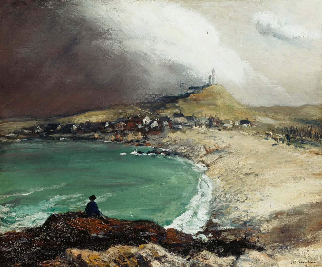 Cap Noir, St. Pierre da William James Glackens