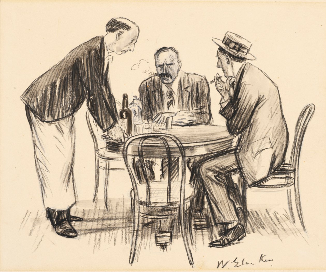 Mai più, osservò cupamente da William James Glackens