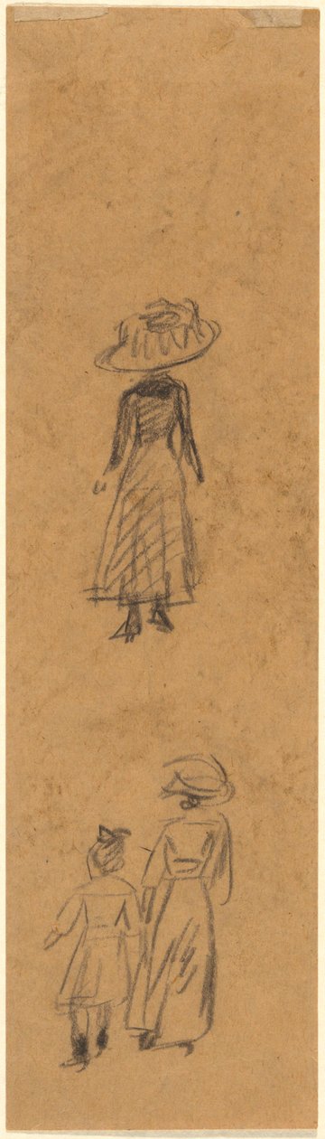 Schizzo di figure da William James Glackens