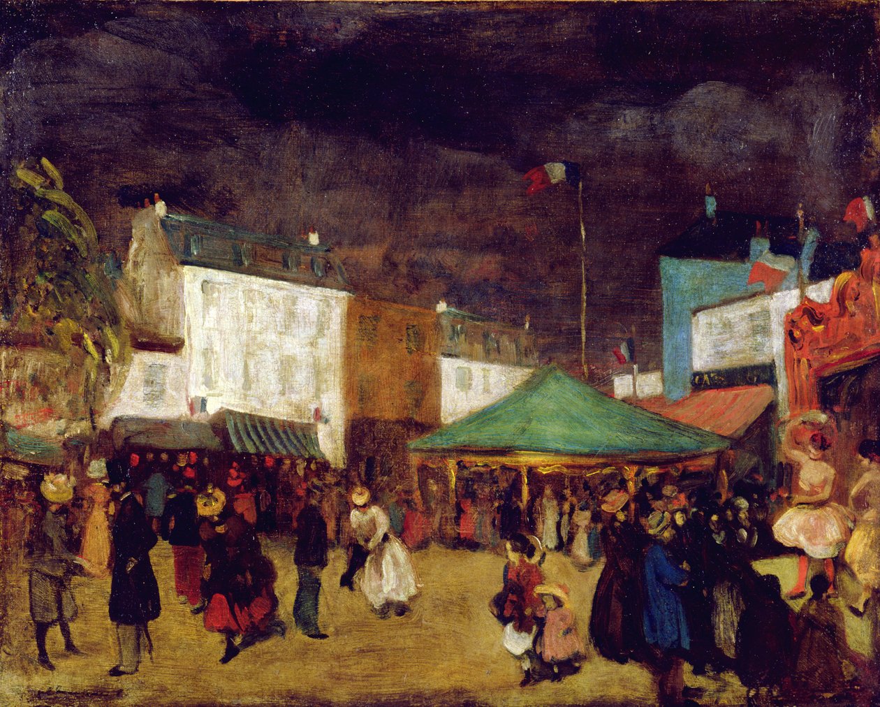 La fiera della contea, c.1895 da William James Glackens