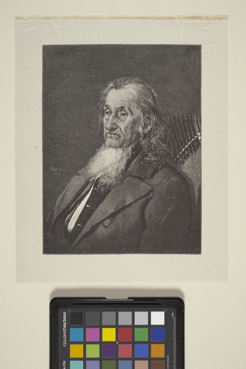Ritratto di Allan Wardner da William James Linton