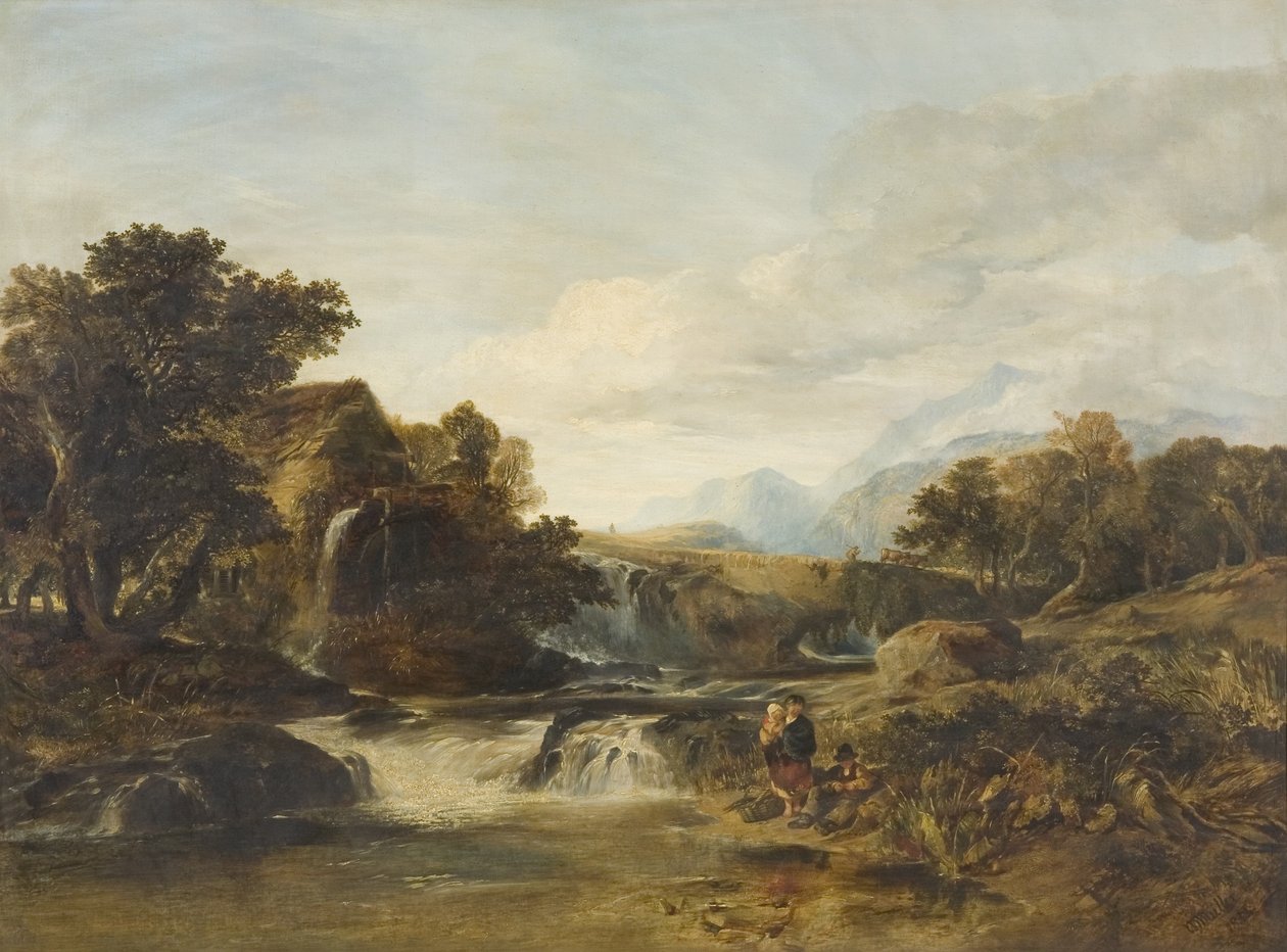 Pandy Mill, Galles del Nord da William James Muller