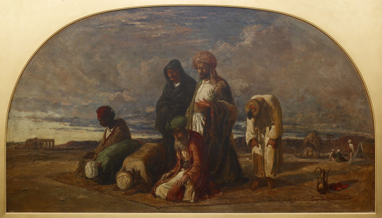 Preghiere nel deserto da William James Muller