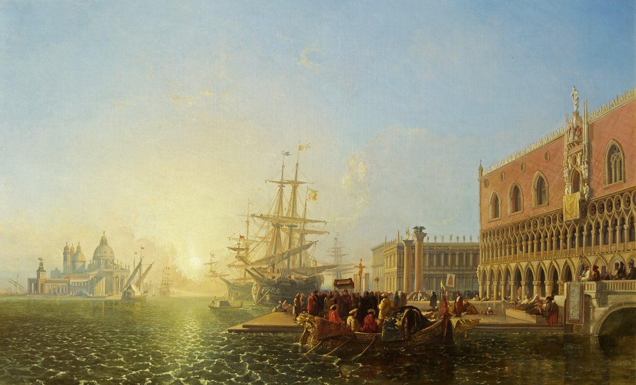Il Palazzo Ducale, Venezia da William James Muller