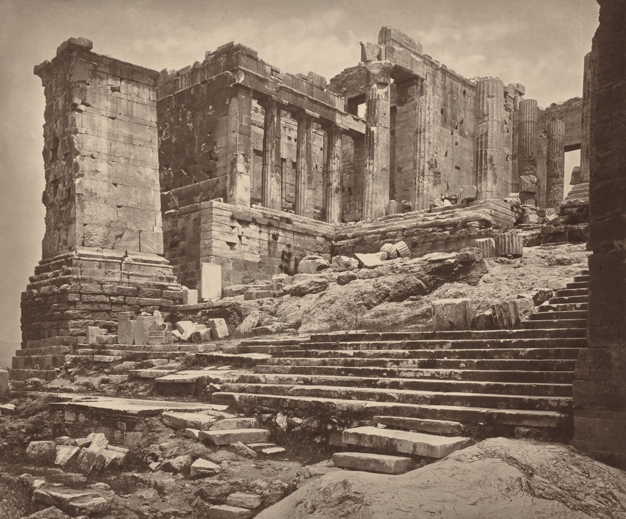Propilei da sud-ovest da William James Stillman