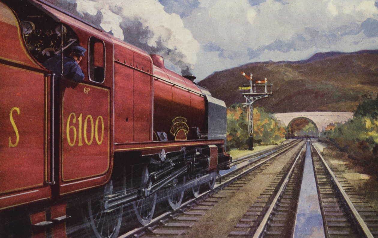 La LMS "Royal Scot" (litografia a colori) da William John Patton McDowell