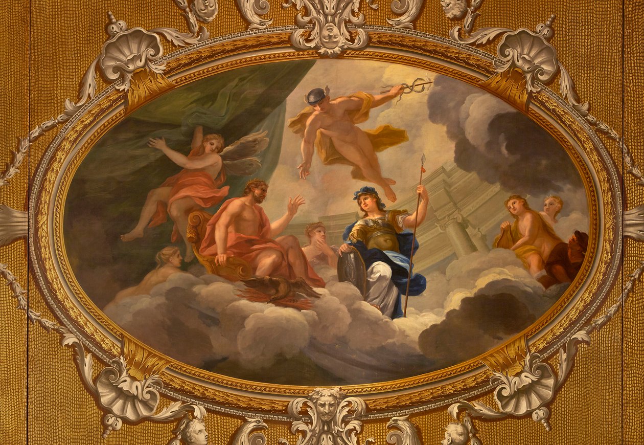 Il soffitto della Galleria del Re, Kensington Palace da William Kent