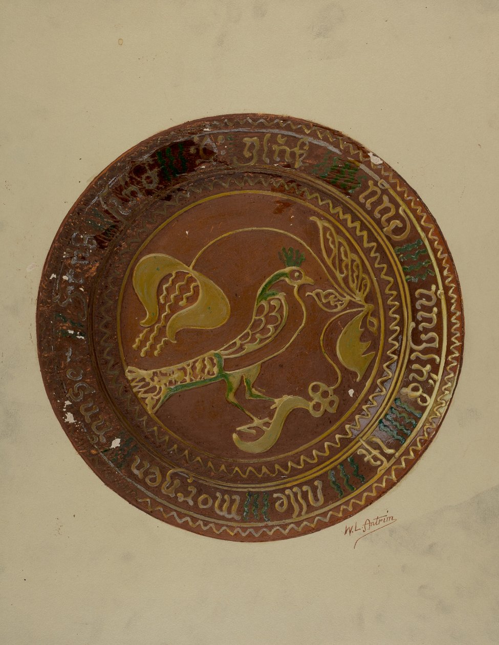 Piatto Tedesco della Pennsylvania da William L Antrim