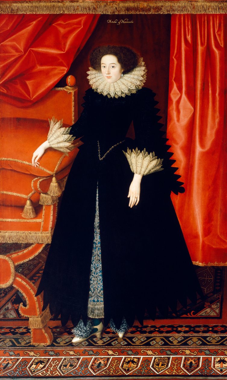 Elizabeth Bassett c.1615 da William Larkin