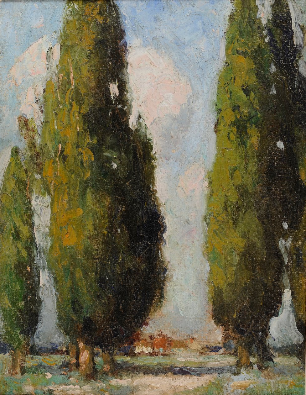 Pioppi della Lombardia da William Lee Hankey