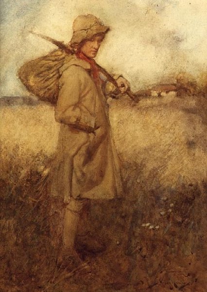 Uomo che porta i suoi averi da William Lee Hankey