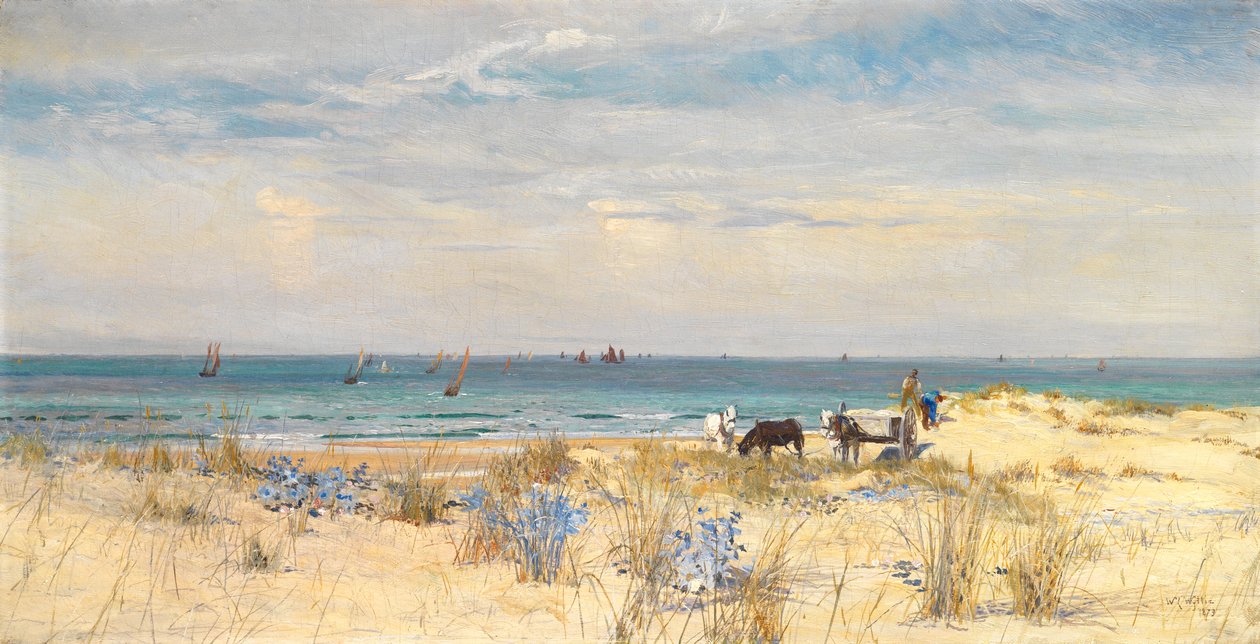 Raccolta della terra e del mare, 1873 da William Lionel Wyllie