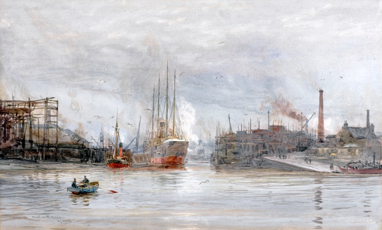 Foce del Kelvin da William Lionel Wyllie