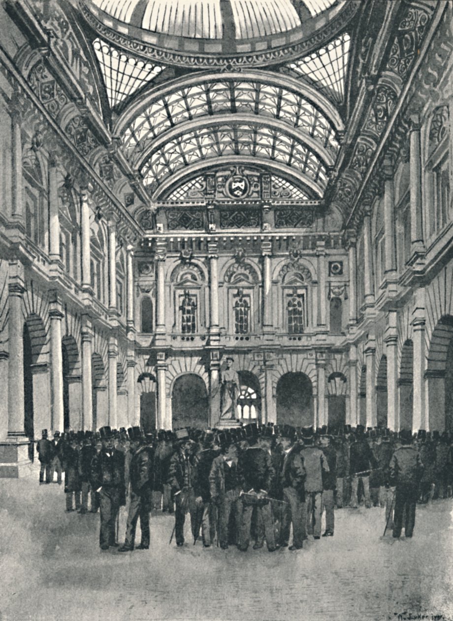 On Change - Royal Exchange da William Luker