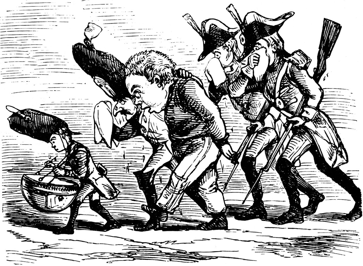Illustrazione dal libro The Rose and The Ring, di William Thackeray, 1855 da William Makepeace Thackeray
