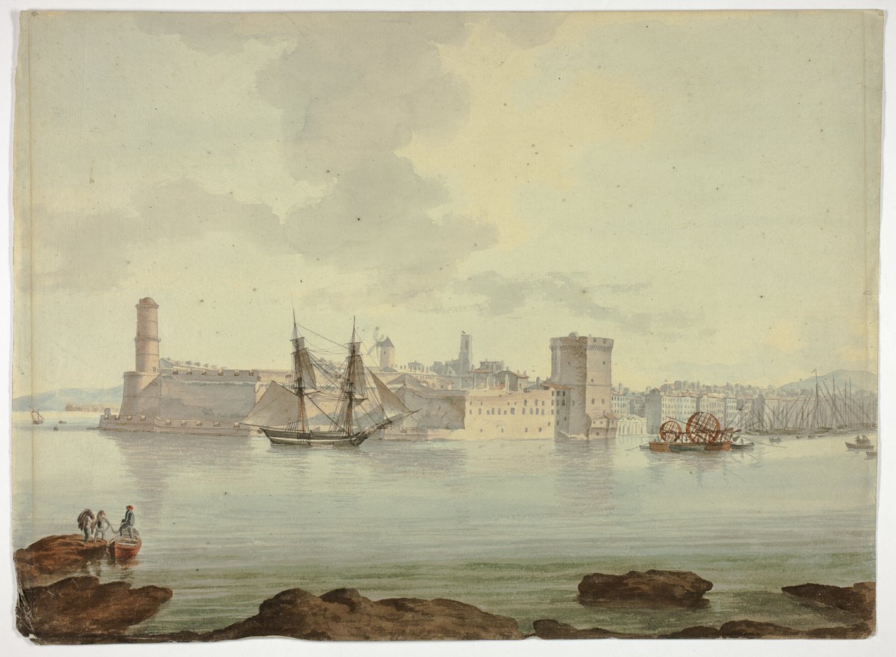 Porto davanti alla città fortificata da William Marlow