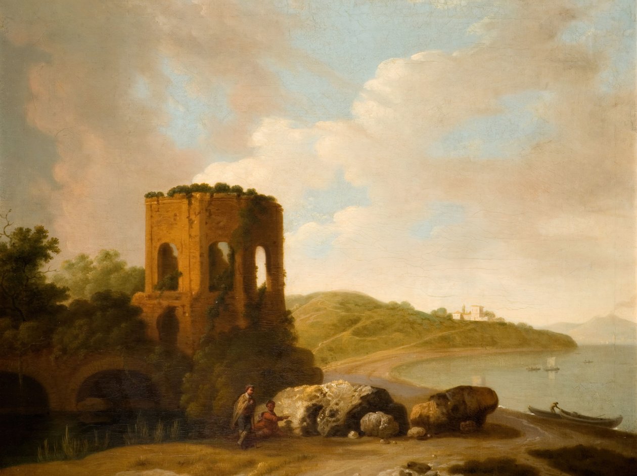 Il tempio di Venere, Baia di Baia da William Marlow