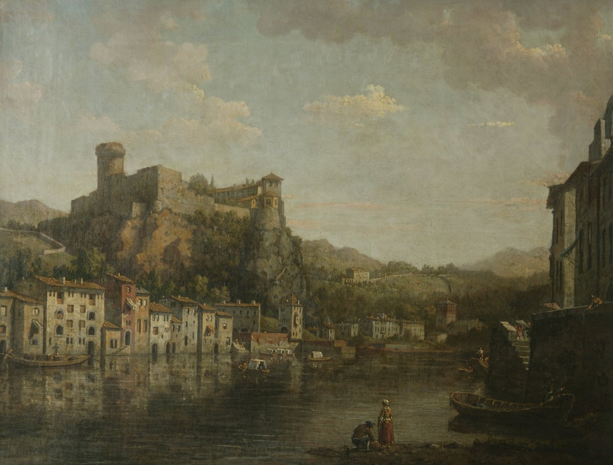 Veduta di Lione da William Marlow