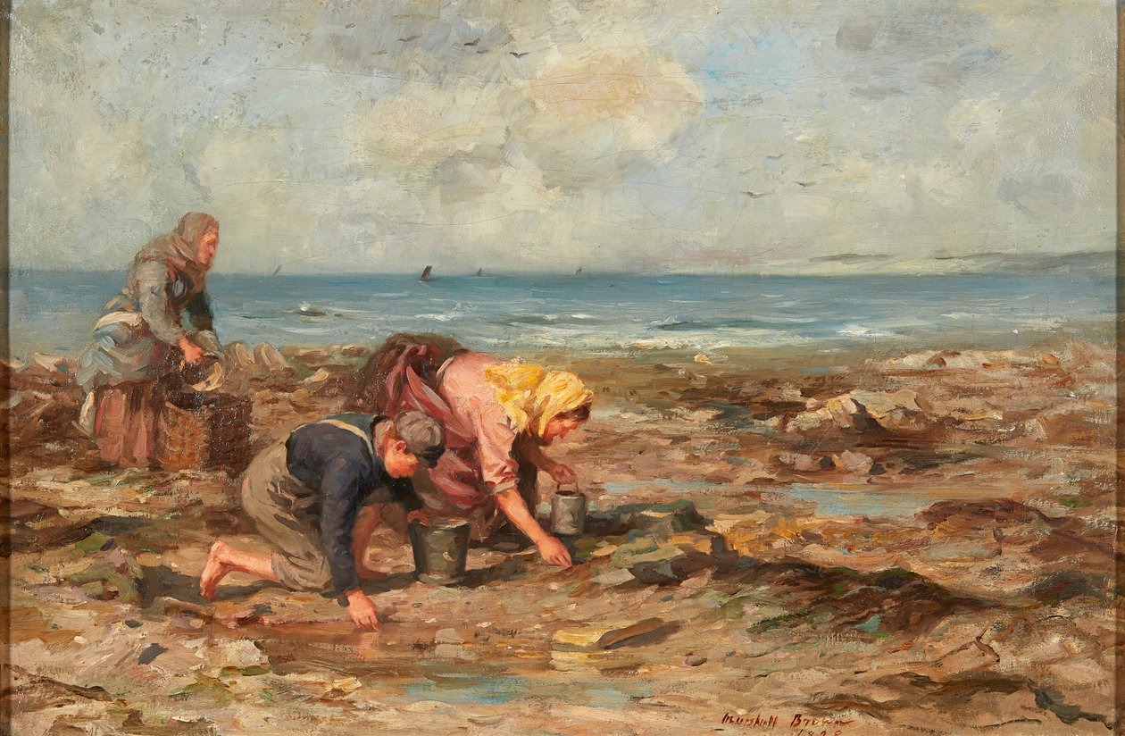 Raccoglitori di cozze da William Marshall Brown