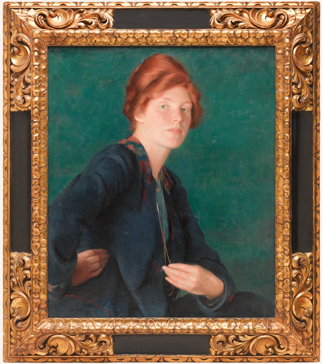 Una donna dai capelli rossi da William McGregor Paxton
