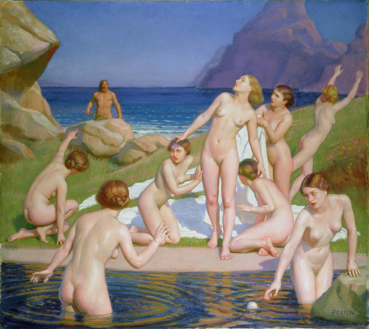 Nausicaa da William McGregor Paxton