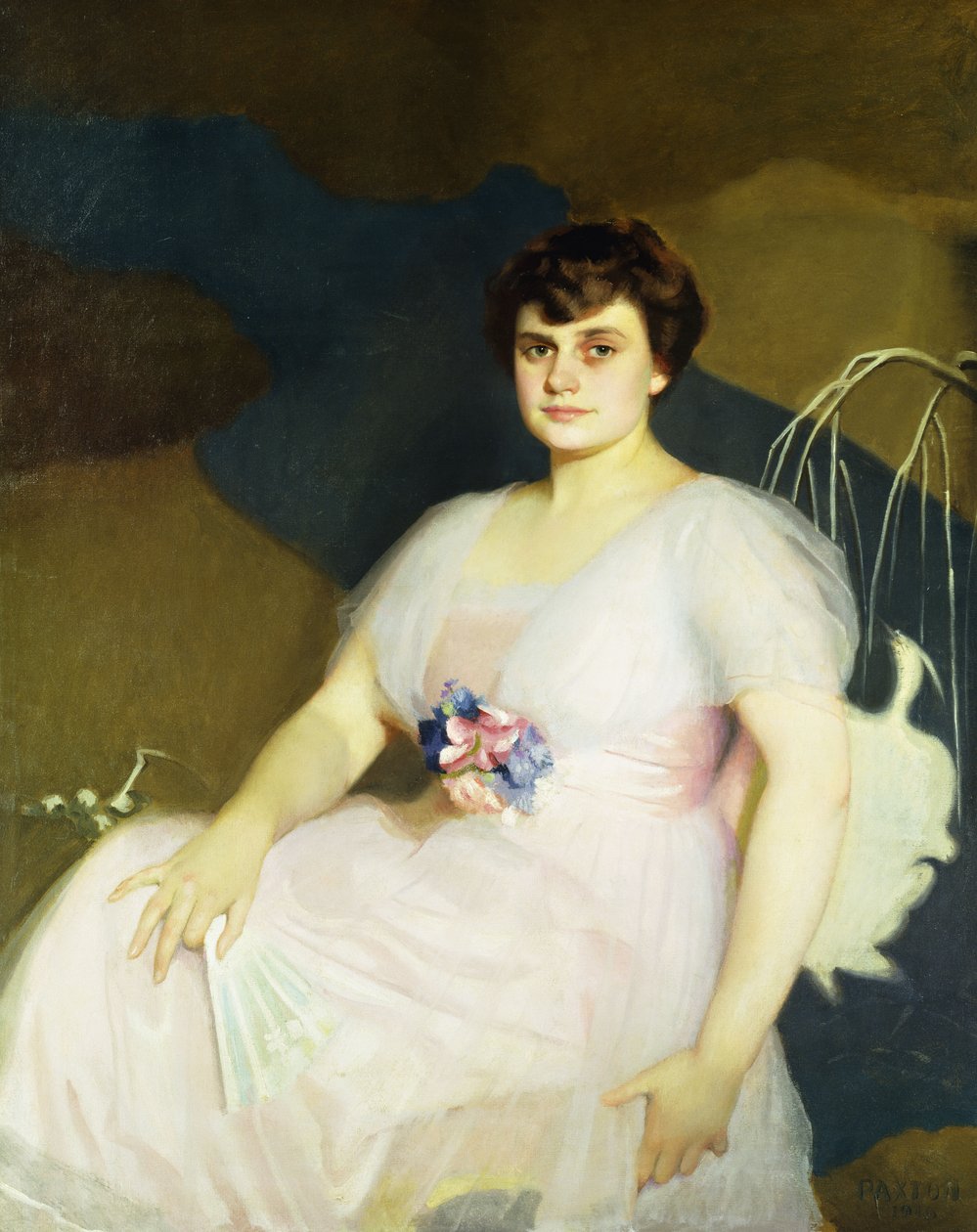 Ritratto di Charlotte Parker Milne da William McGregor Paxton