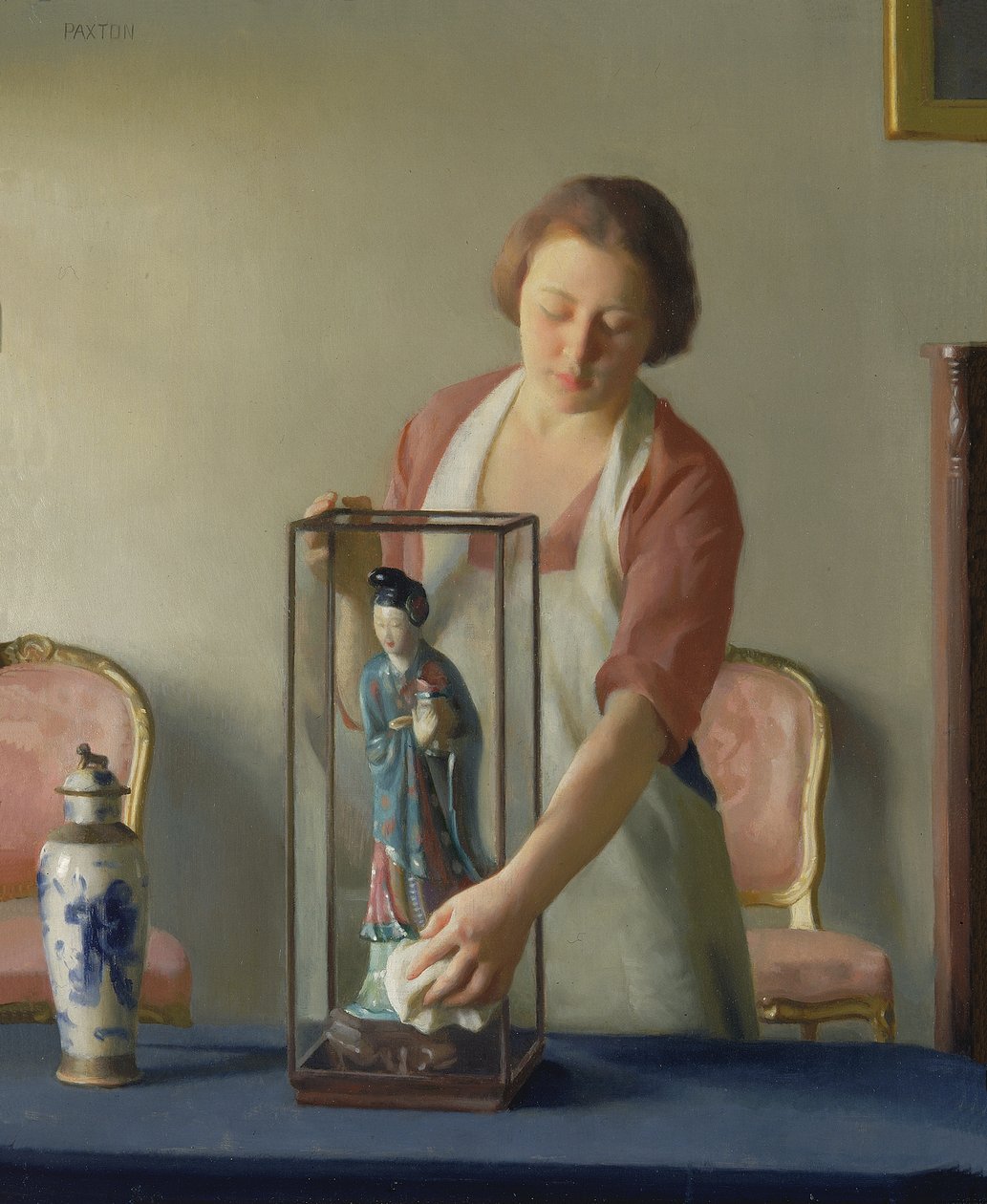 La figurina da William McGregor Paxton