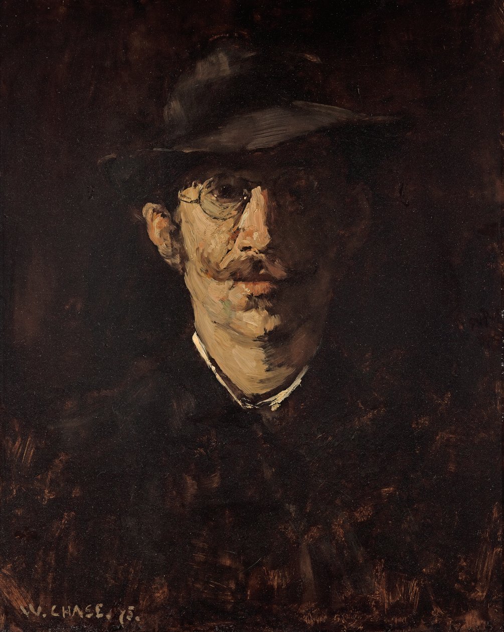 Tedesco: Ritratto Hugo von Habermann da William Merritt Chase