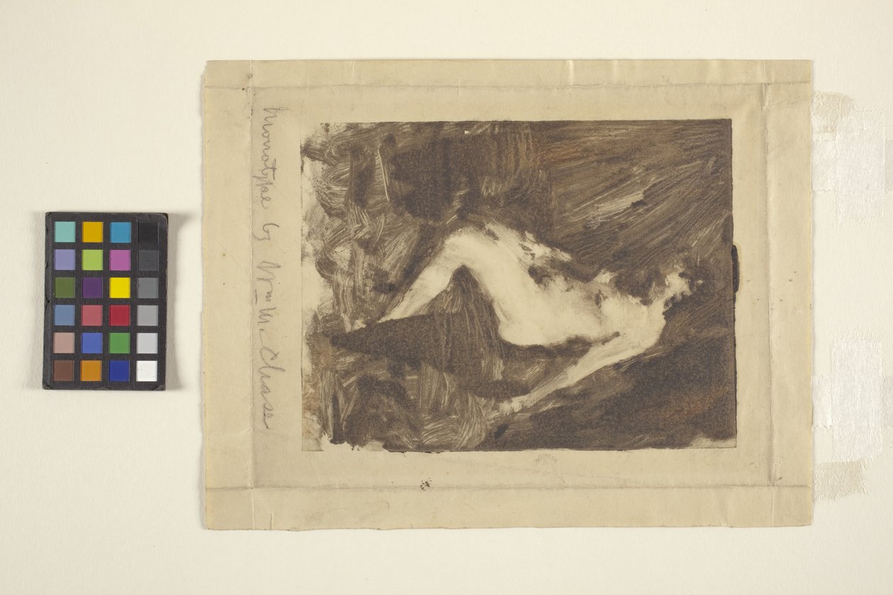 Nudo seduto da William Merritt Chase