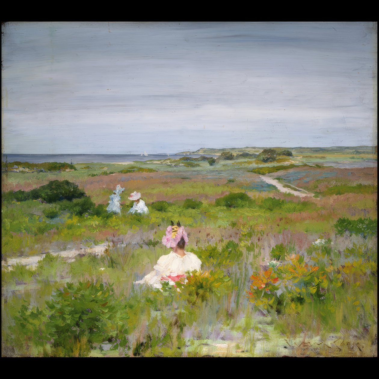 Shinnecock, Long Island da William Merritt Chase